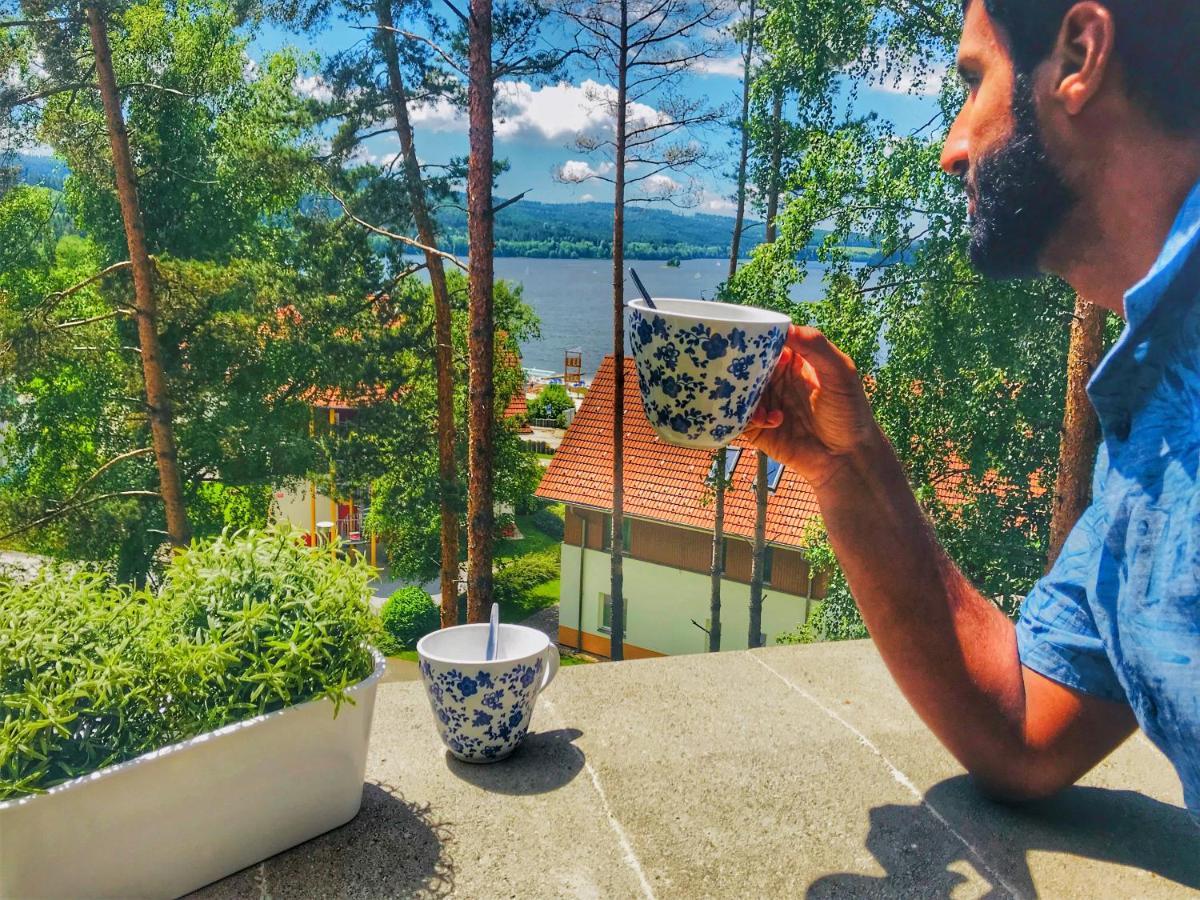 Apartman Ctyrlistek Lipno Daire Lipno nad Vltavou Dış mekan fotoğraf